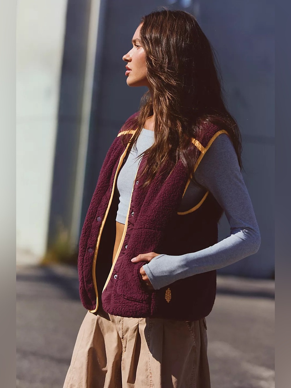 NWT Free People FP Movement Mountain High Vest - Picture 4 of 16